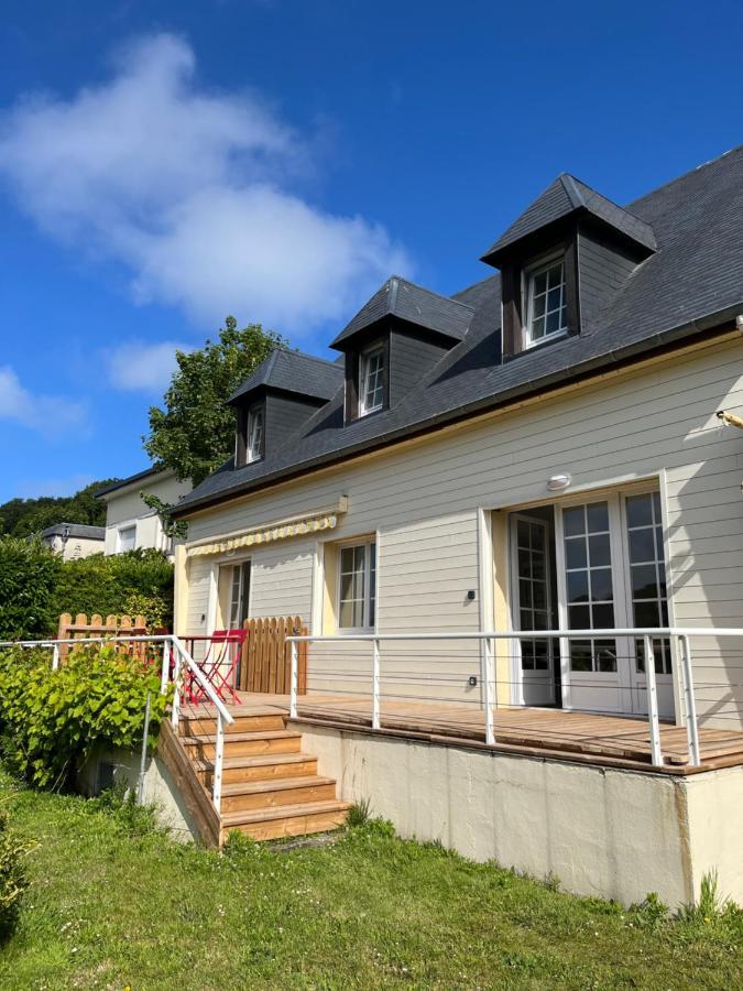 L' Amont Villa Étretat Exteriör bild